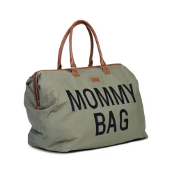 Sac à langer mommy bag canvas kaki