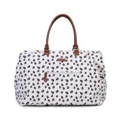 Sac à langer mommy bag canvas léopard