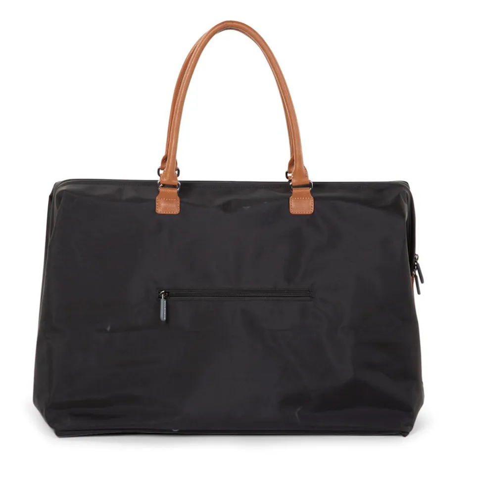 Sac à langer mommy bag noir et or