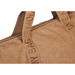 Sac à langer mommy bag signature prestige noisette