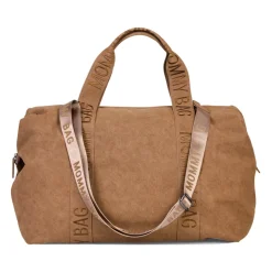 Sac à langer mommy bag signature prestige noisette