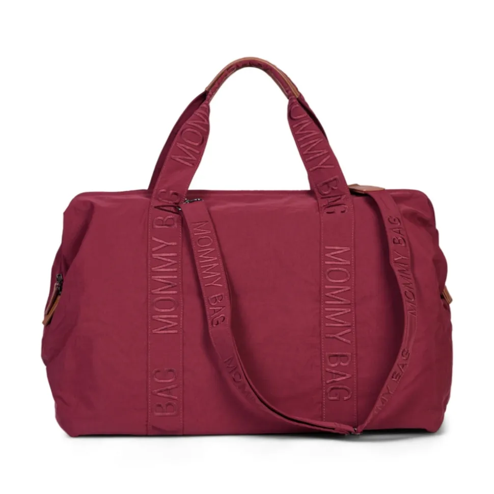 Sac à langer mommy bag signature urban bordeaux