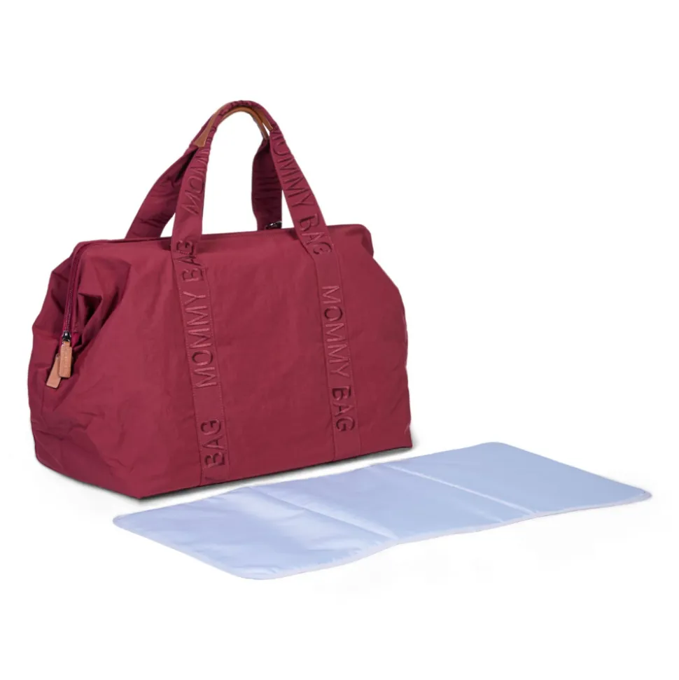 Sac à langer mommy bag signature urban bordeaux