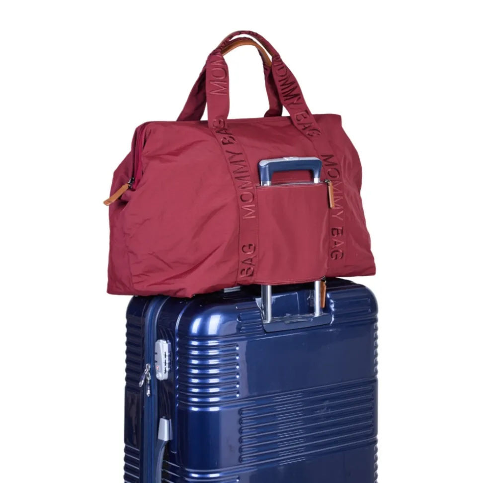 Sac à langer mommy bag signature urban bordeaux