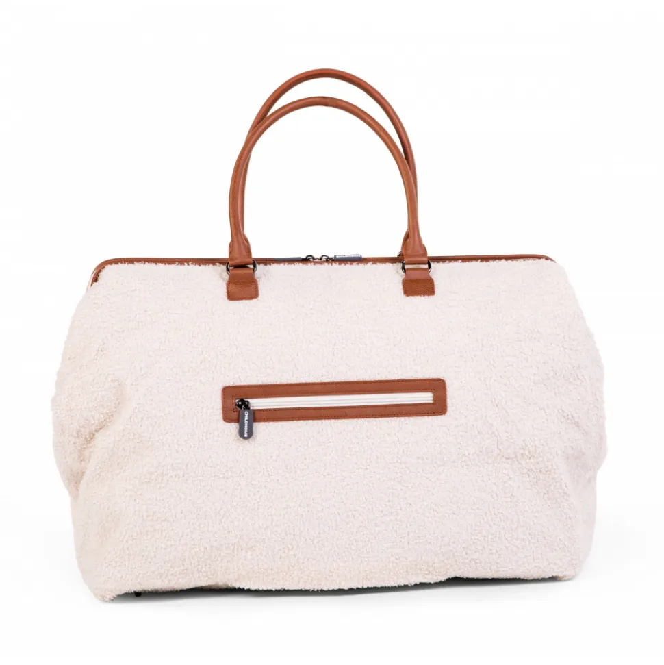 Sac à langer mommy bag teddy écru