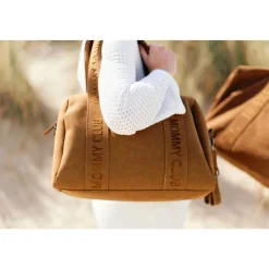 Sac à langer mommy club signature prestige noisette