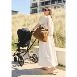 Sac à langer mommy club signature prestige noisette