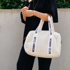 Sac à langer mommy club signature teddy ecru
