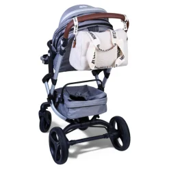 Sac à langer mommy club signature teddy ecru