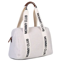 Sac à langer mommy club signature teddy ecru