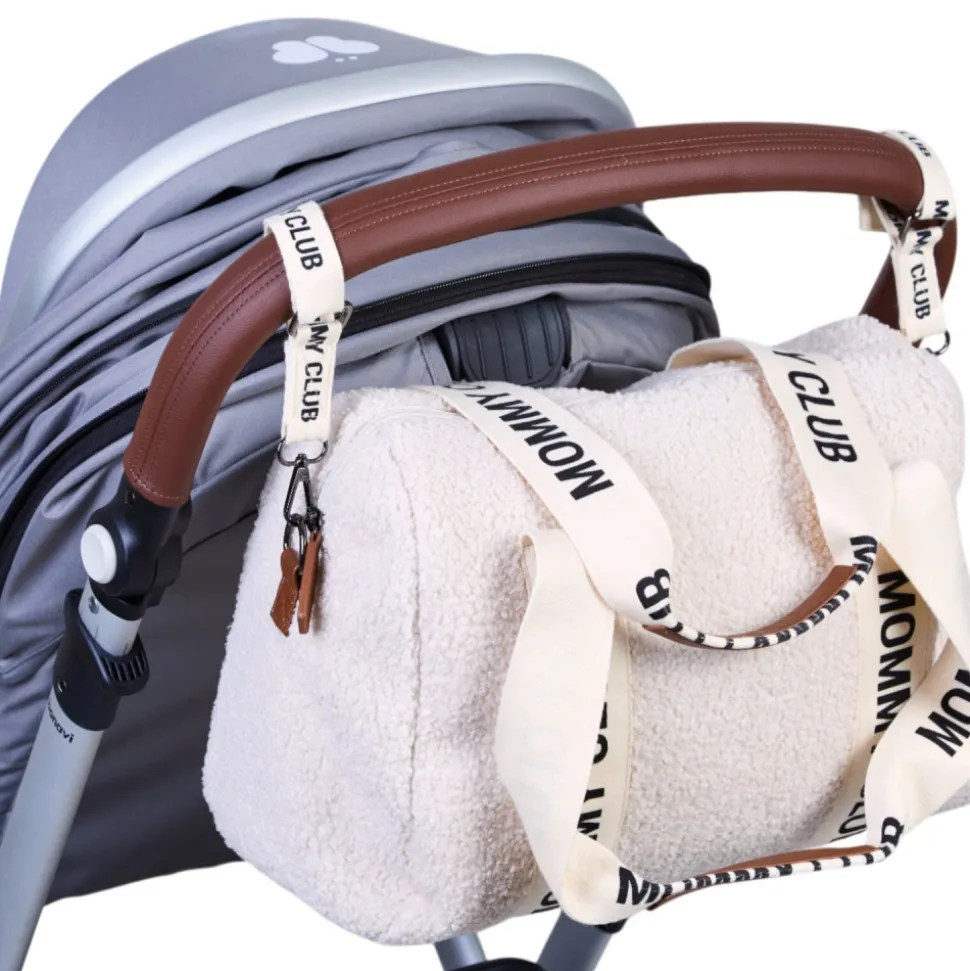 Sac à langer mommy club signature teddy ecru