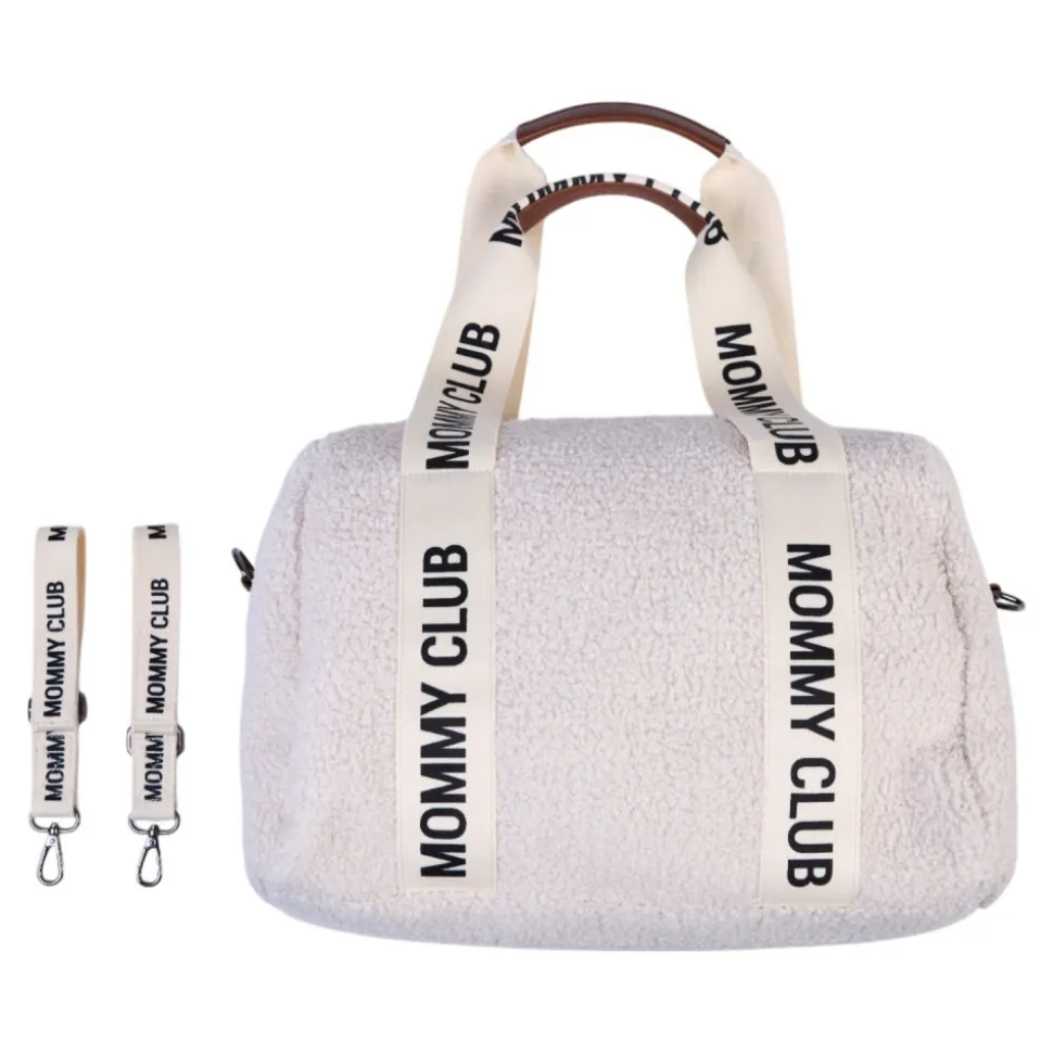 Sac à langer mommy club signature teddy ecru