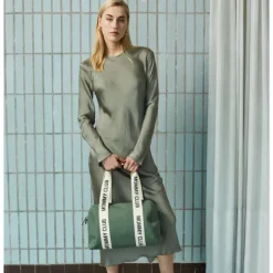 Sac à langer mommy club signature canvas vert