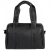 Sac à langer mommy club signature simili cuir noir