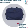 Sac à langer pluméa bleu nuit