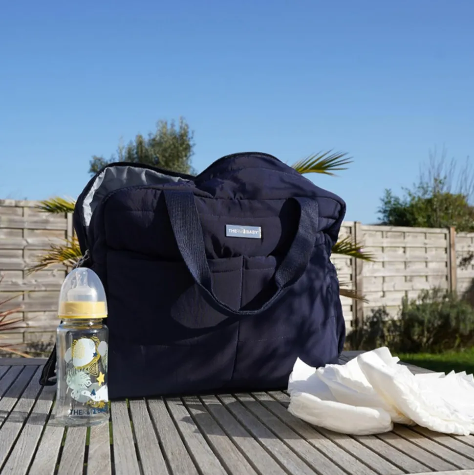 Sac à langer pluméa bleu nuit