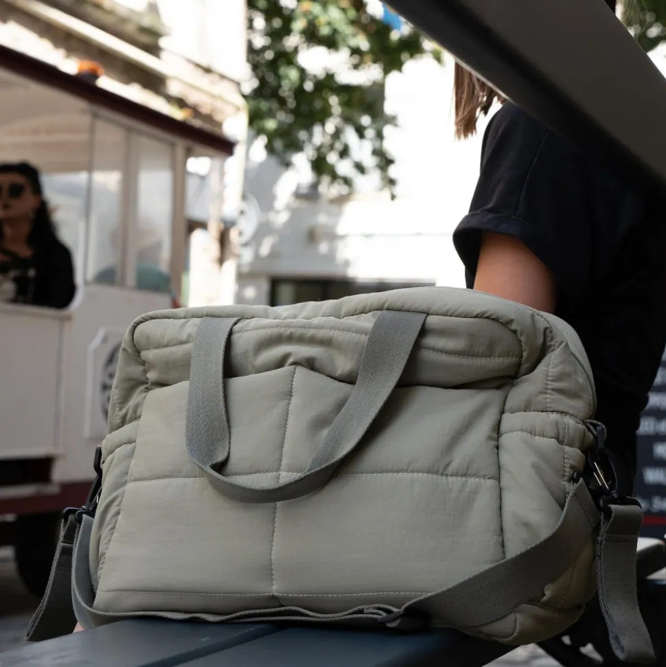 Sac à langer pluméa vert cactus