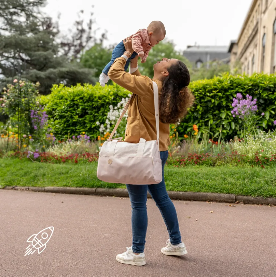 Sac à langer pocketstyle crème