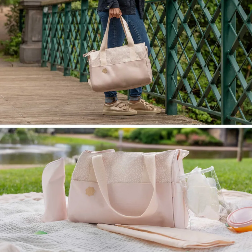 Sac à langer pocketstyle crème