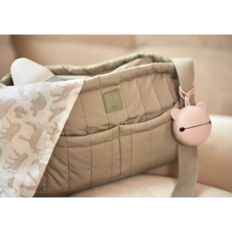 Sac à langer puffed olive