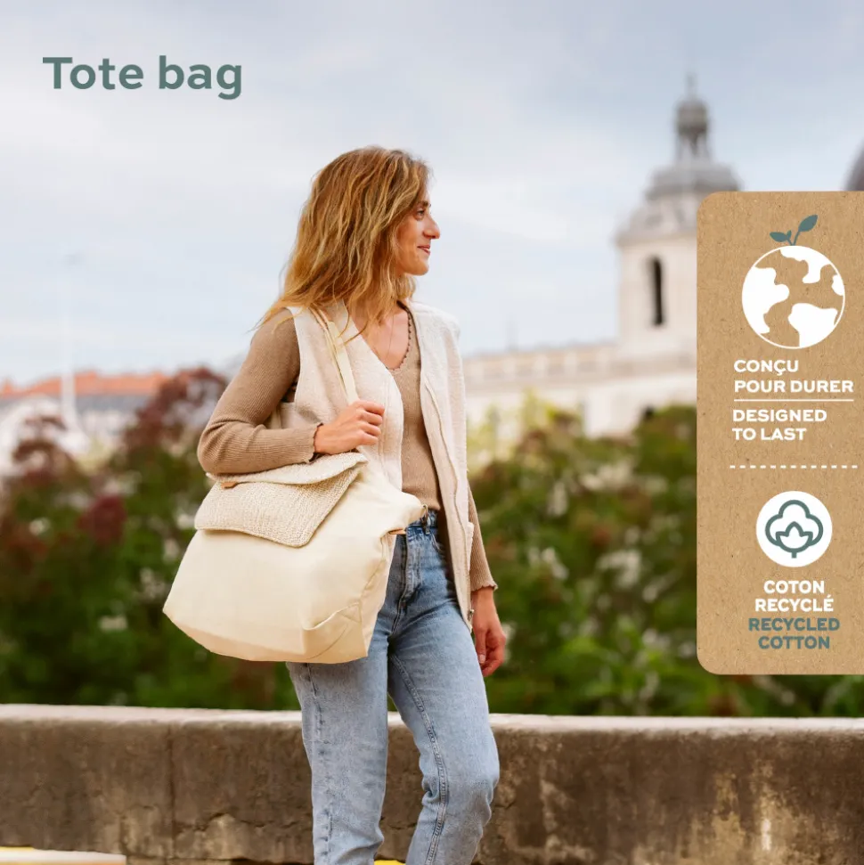Sac à langer tote bag bloom
