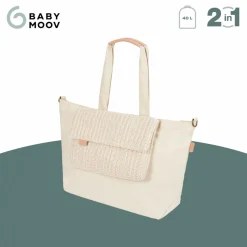 Sac à langer tote bag bloom