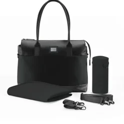 Sac à langer tote bag deep black