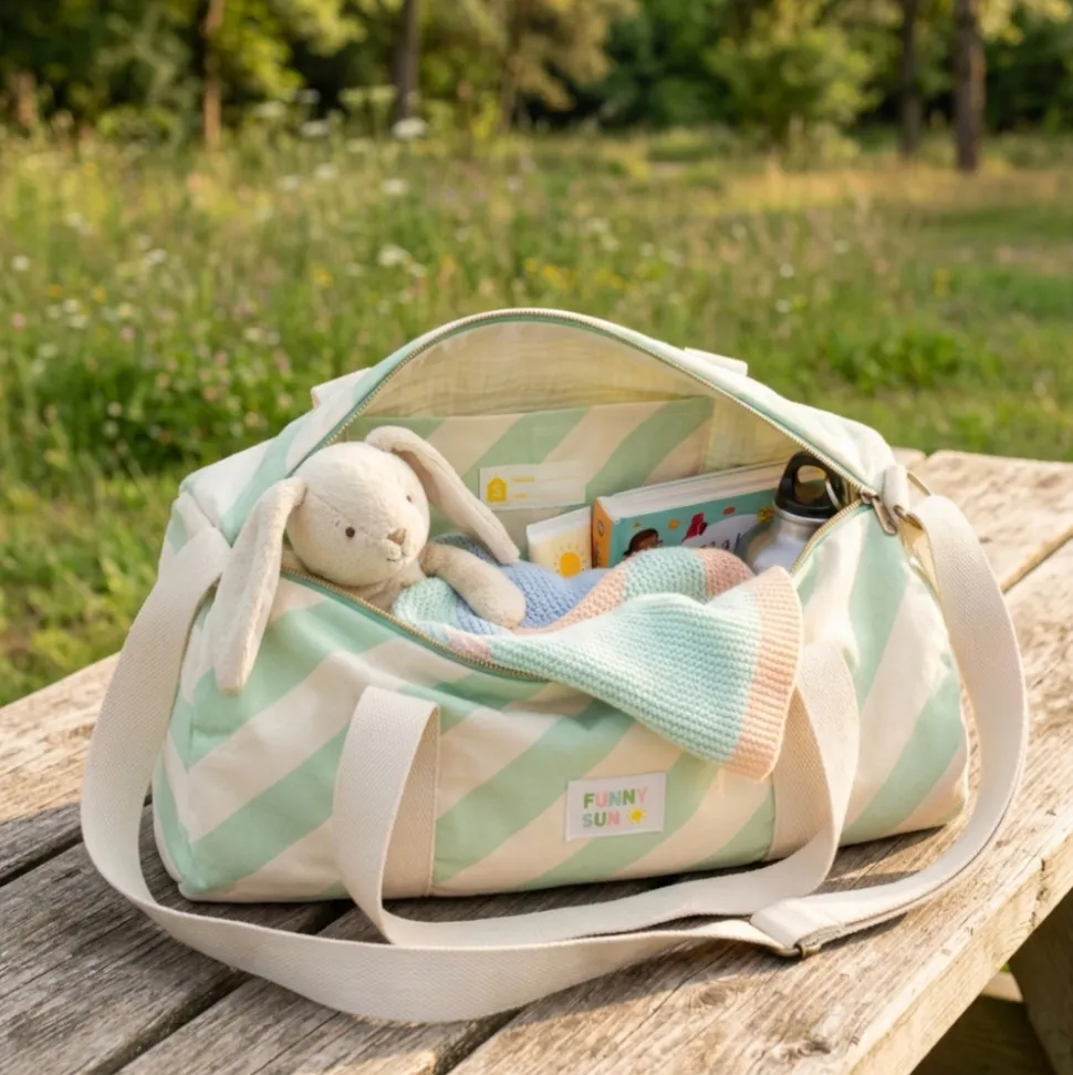 Sac polochon vert