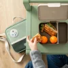 Sac repas isotherme tiny trails vert