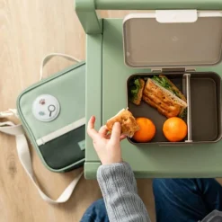 Sac repas isotherme tiny trails vert