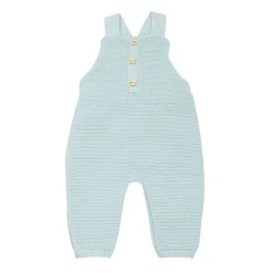 Salopette maille sauge 1-3 mois