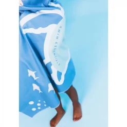 Serviette coral bliss blue 135x65 cm