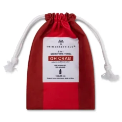 Serviette crabe microfibre 135x65 cm