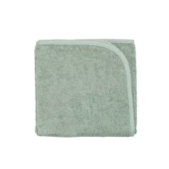 Serviette de bain bébé vert 50x100 cm