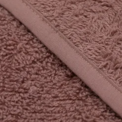 Serviette de bain à capuche 75x75 cm, rose lapin
