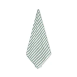 Serviette de plage coton 135 x 65 cm - rayures vertes