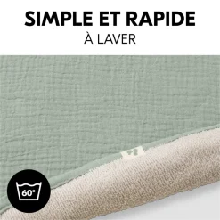 Serviette à langer pour matelas à langer sage