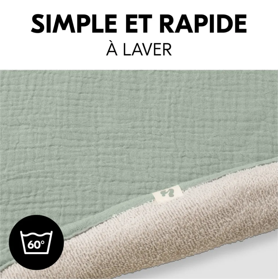 Serviette à langer pour matelas à langer sage