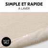 Serviette à langer pour matelas à langer beige