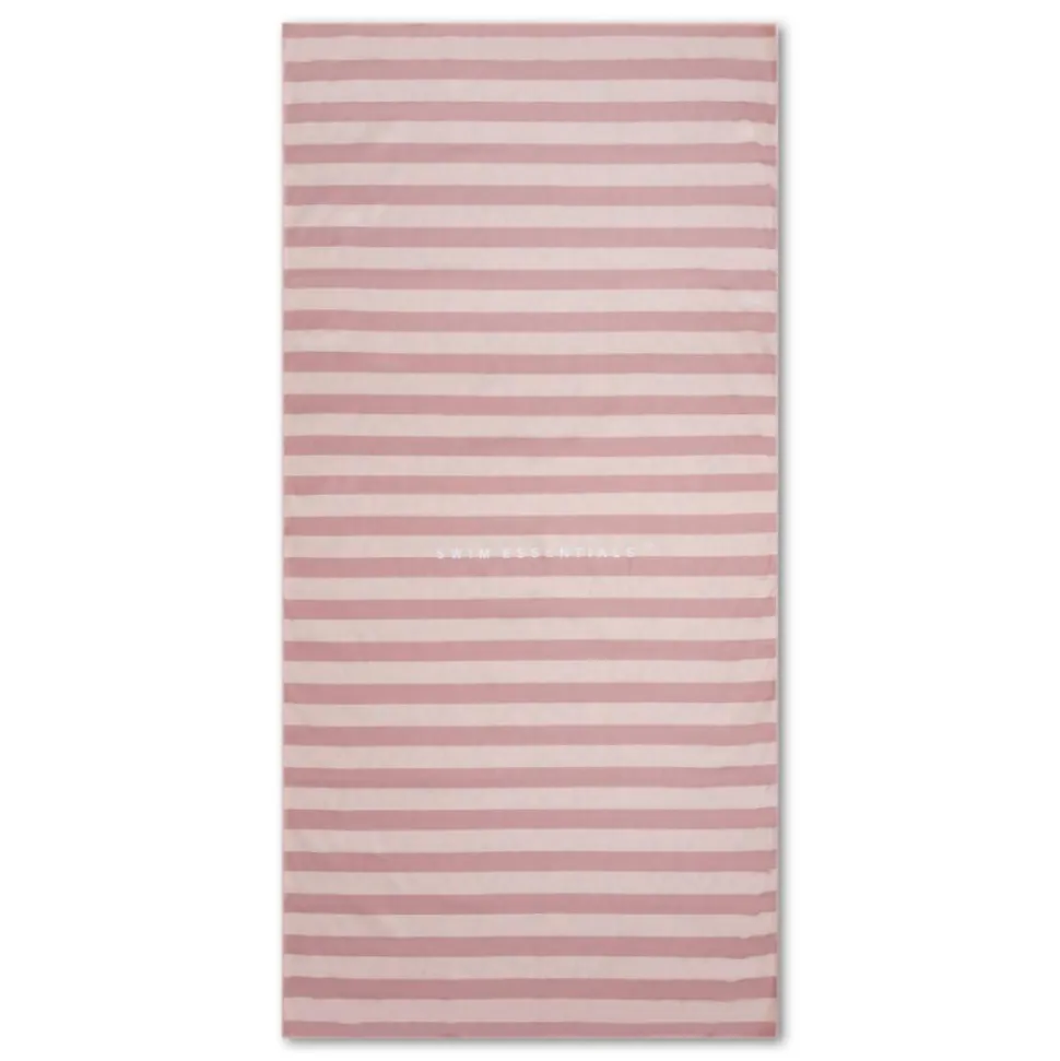 Serviette microfibre 180x90 cm - fleurs vertes