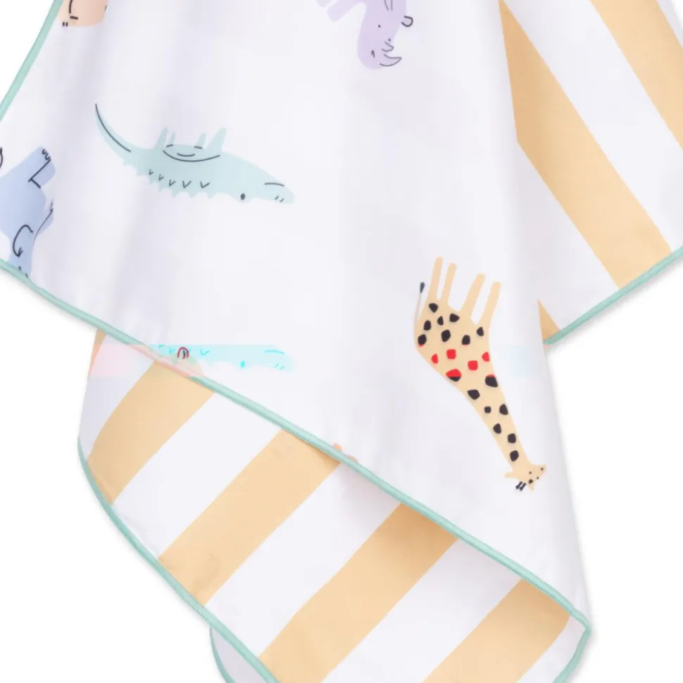 Serviette microfibre 135x65 cm - safari