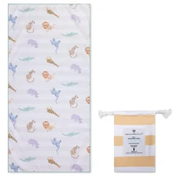 Serviette microfibre 135x65 cm - safari