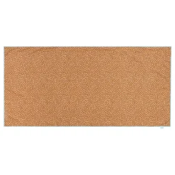 Serviette microfibre 135x65 cm - zèbre orange