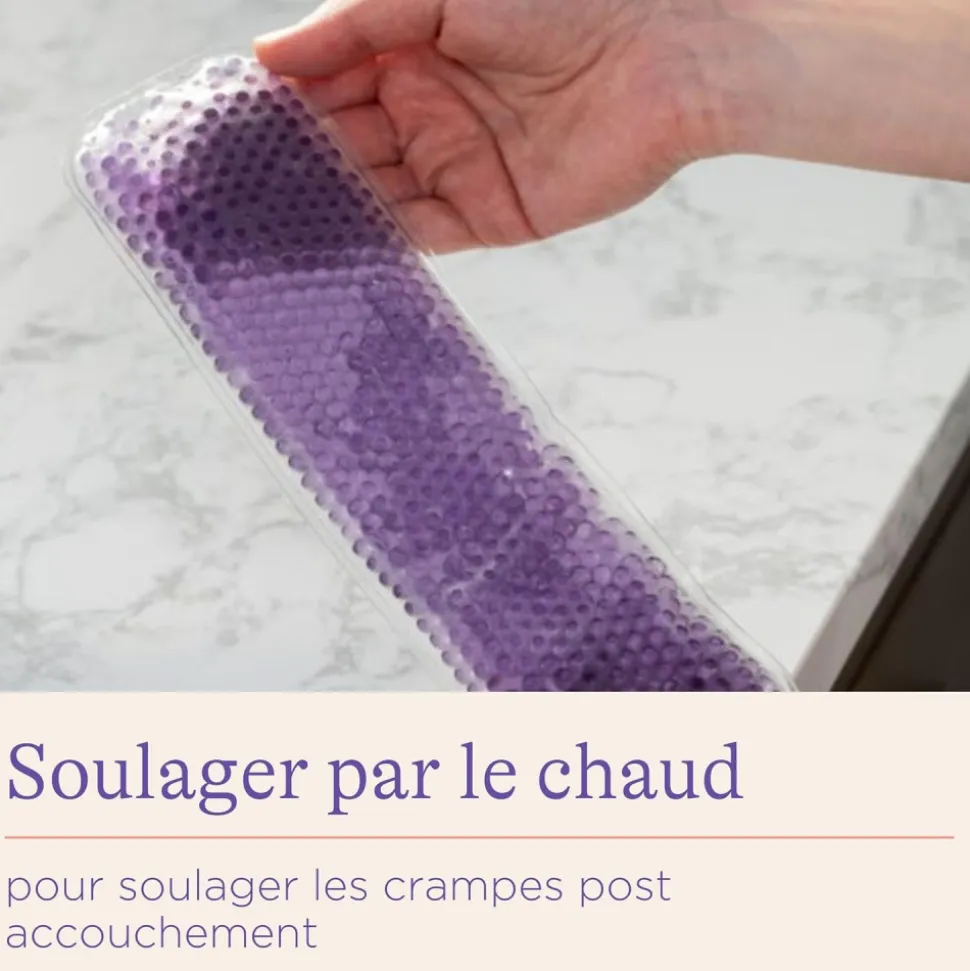 Serviette post-accouchement apaisante chaud/froid