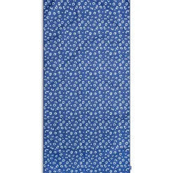 Serviettes de plage microfibre léopard bleu 135 x 65 cm