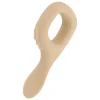 Set bavoir et cuillère yum - beige