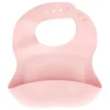 Set bavoir et cuillère yum - rose