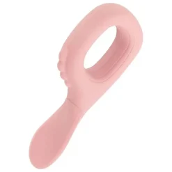 Set bavoir et cuillère yum - rose