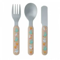 Set 3 couverts pour bébé la ferme