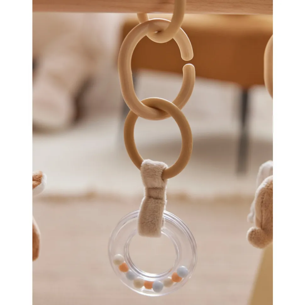 Set d'activités sensoriel bali, moka & snow pour arche d'éveil